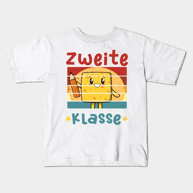 2. Klasse Smile Schulbeginn T shirt Kids T-Shirt by chilla09